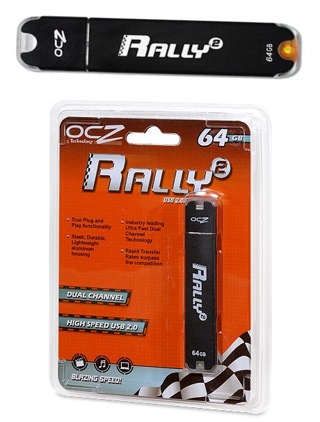 64GB OCZ Rally2 with lid on & in package